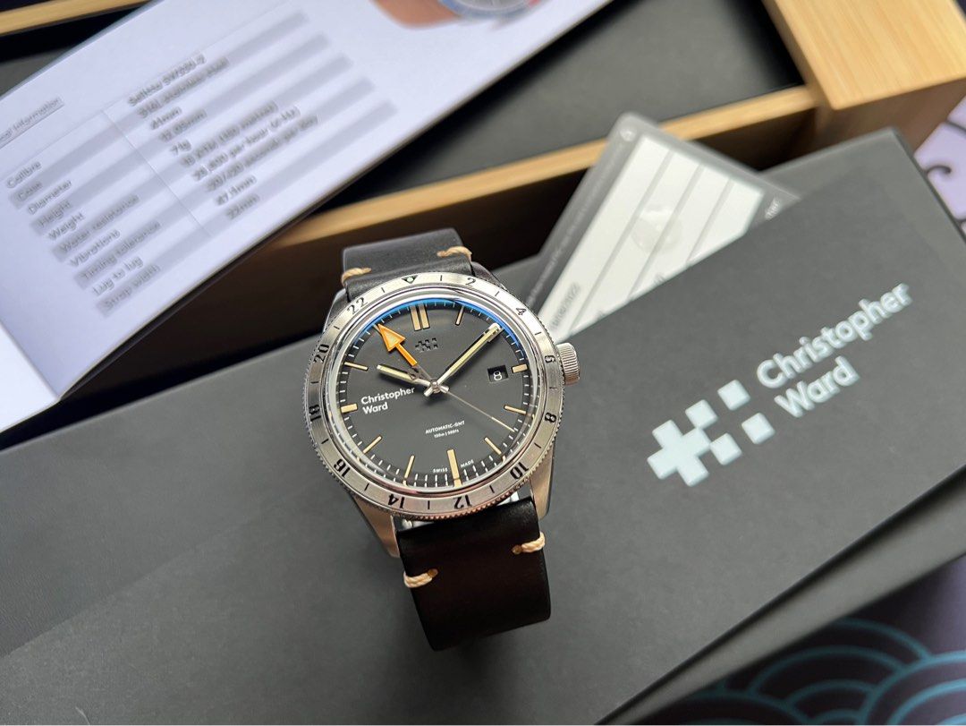 Christopher ward hotsell c65 trident gmt