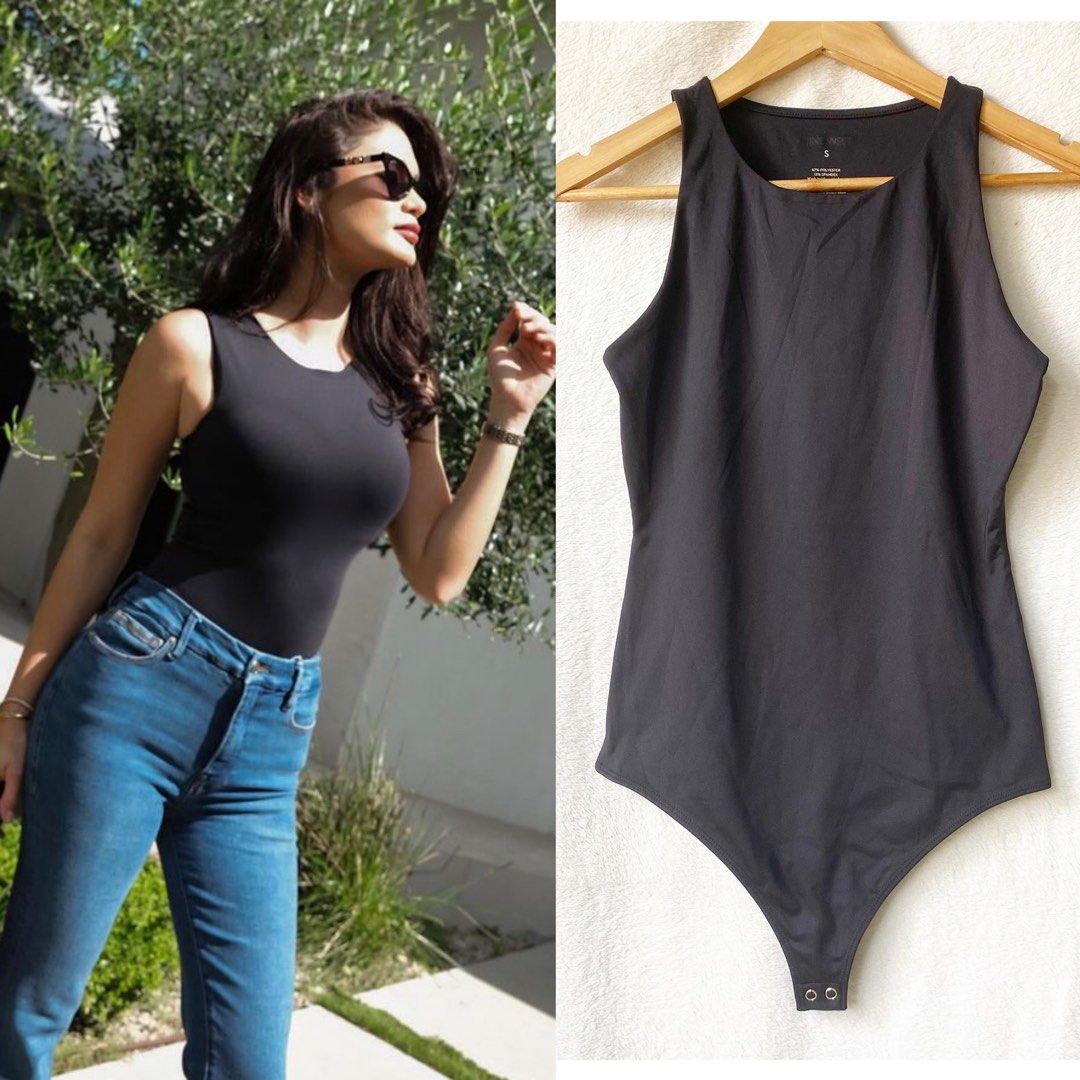 Black Bodysuit Thong main image 1