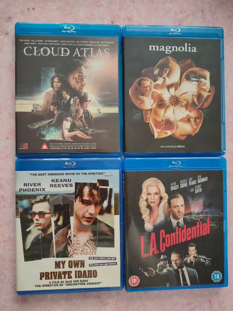 Cloud Atlas及其它（Blu Ray）, 興趣及遊戲, 音樂、樂器& 配件, 音樂與媒體- CD 及DVD - Carousell