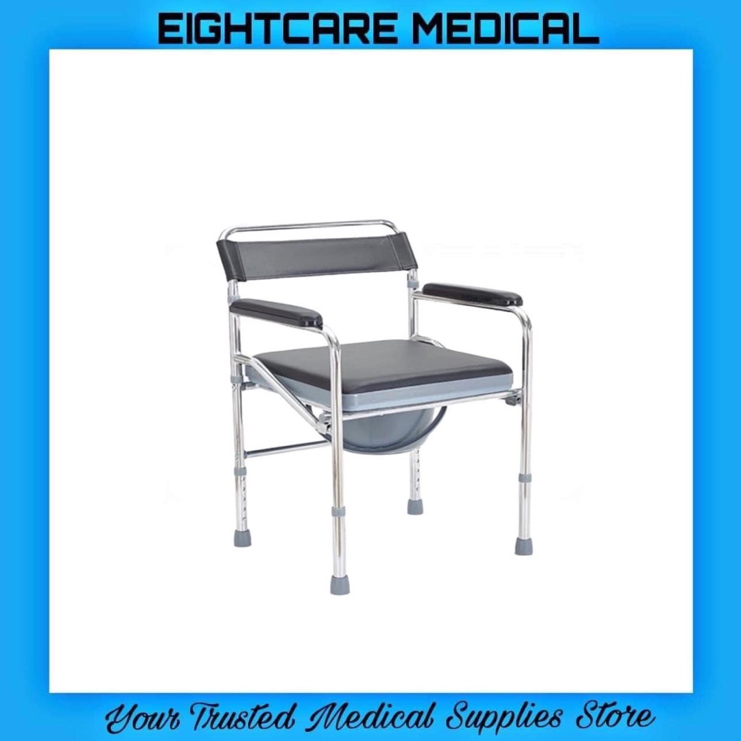 Commode Chair with Foam, Health & Nutrition, Medical Supplies & Tools ...
