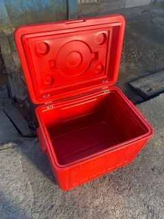 COOLER ICE BOX 110L IN RED ICE FLOWER