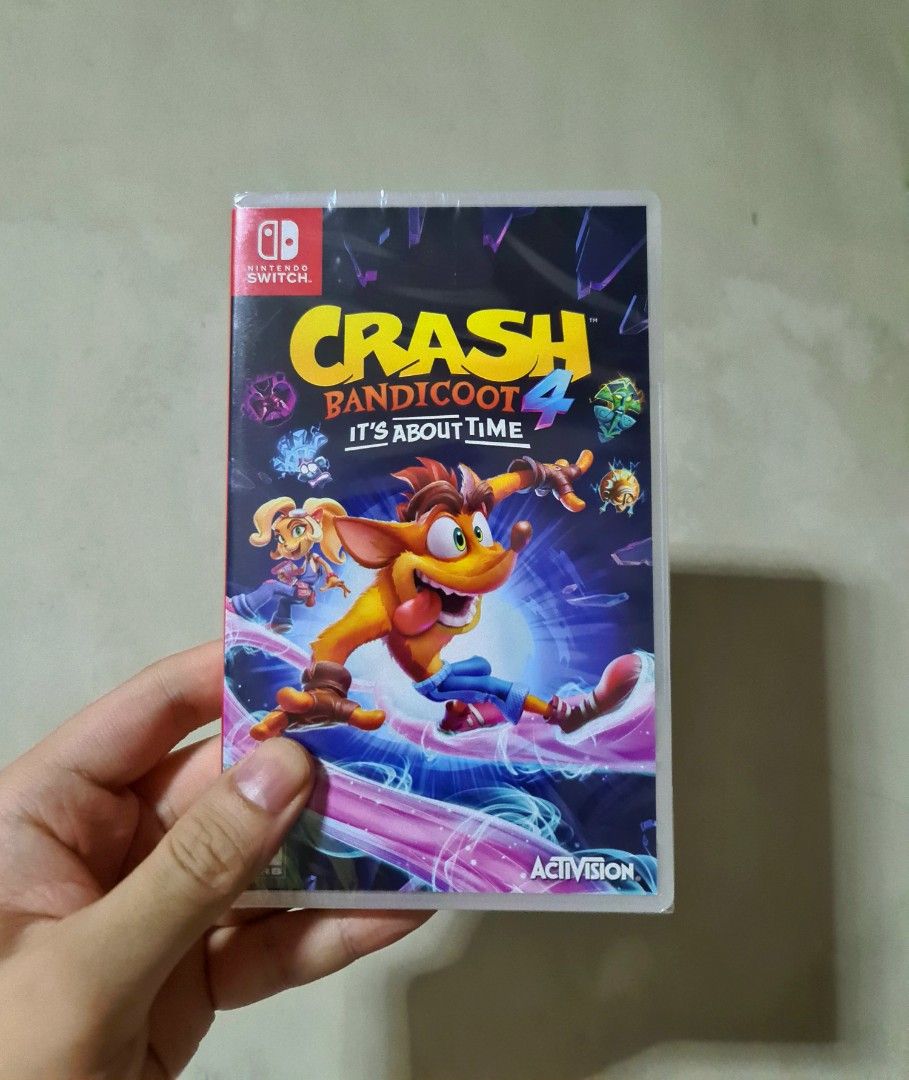 Crash Bandicoot 4 It's about time Nintendo Switch (Category: Nintendo) located in Manila. Submitted by shelfinvaders (Listing ID 1266891767, Image 1). Description: Nintendo Switch game Crash Bandicoot 4 - brand new, sealed MOP: BDO, BPI, GCash.