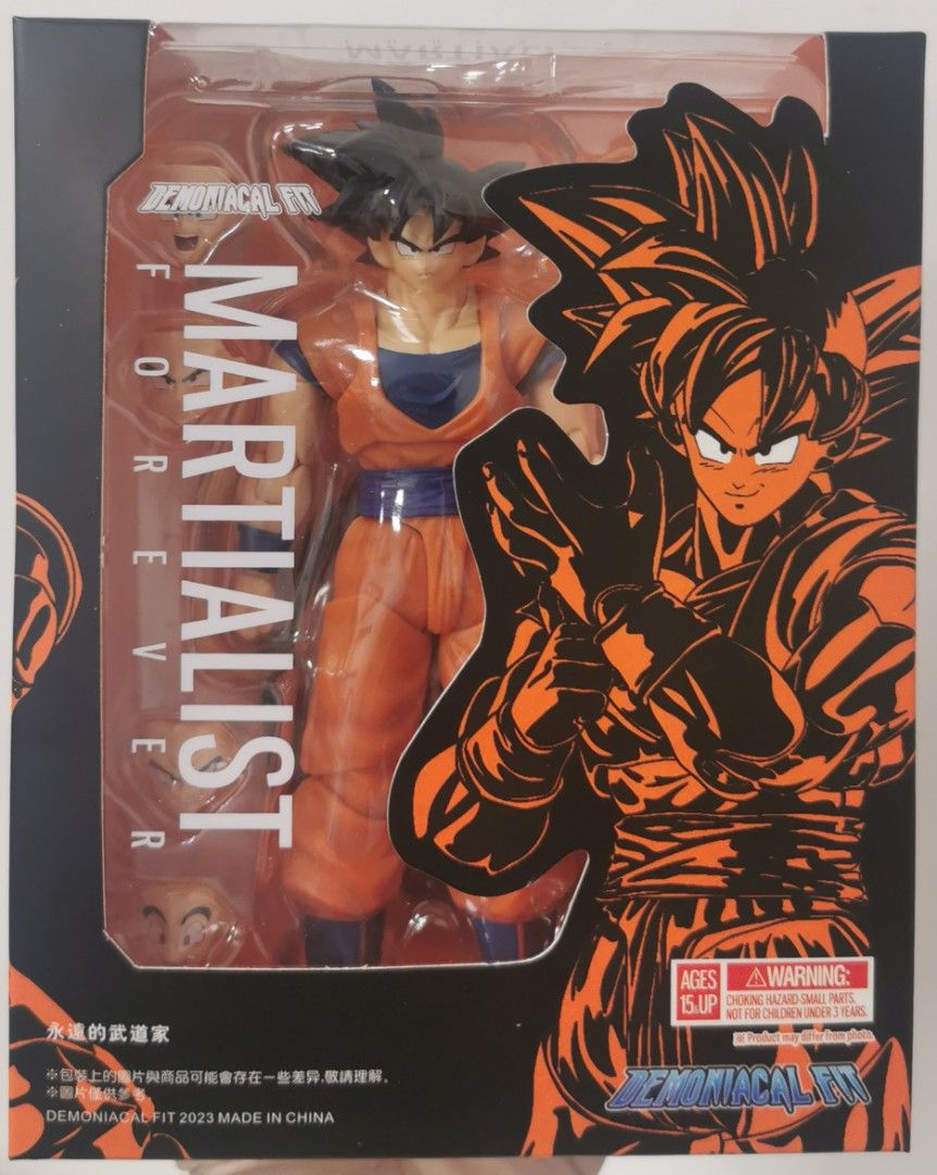 魔契可动Demoniacal Fit shf 永远的武道家孙悟空3.0素体可动手办