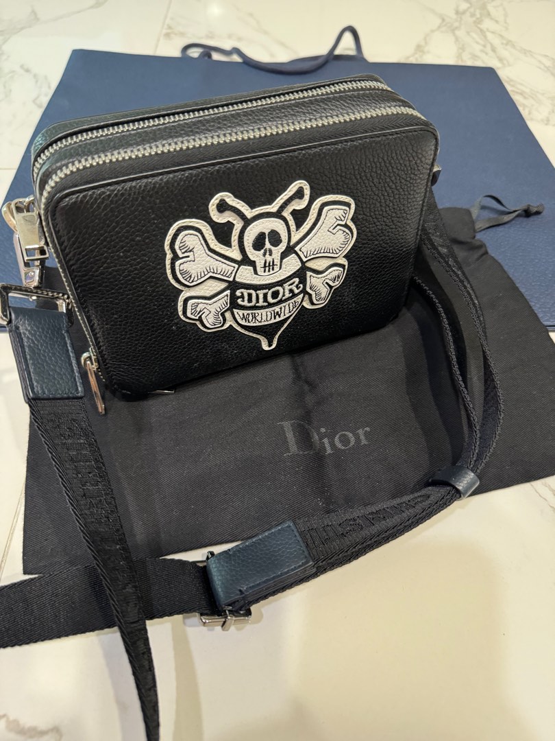 Dior X Stussy Wallet Leather Wallets Dior X Stussy Wallet