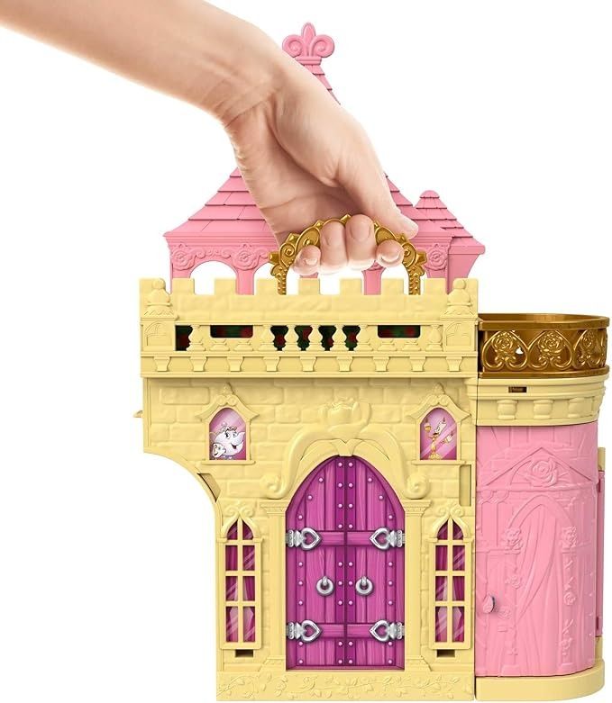 READY STOCK Disney Princess Belle Stackable Castle Doll House