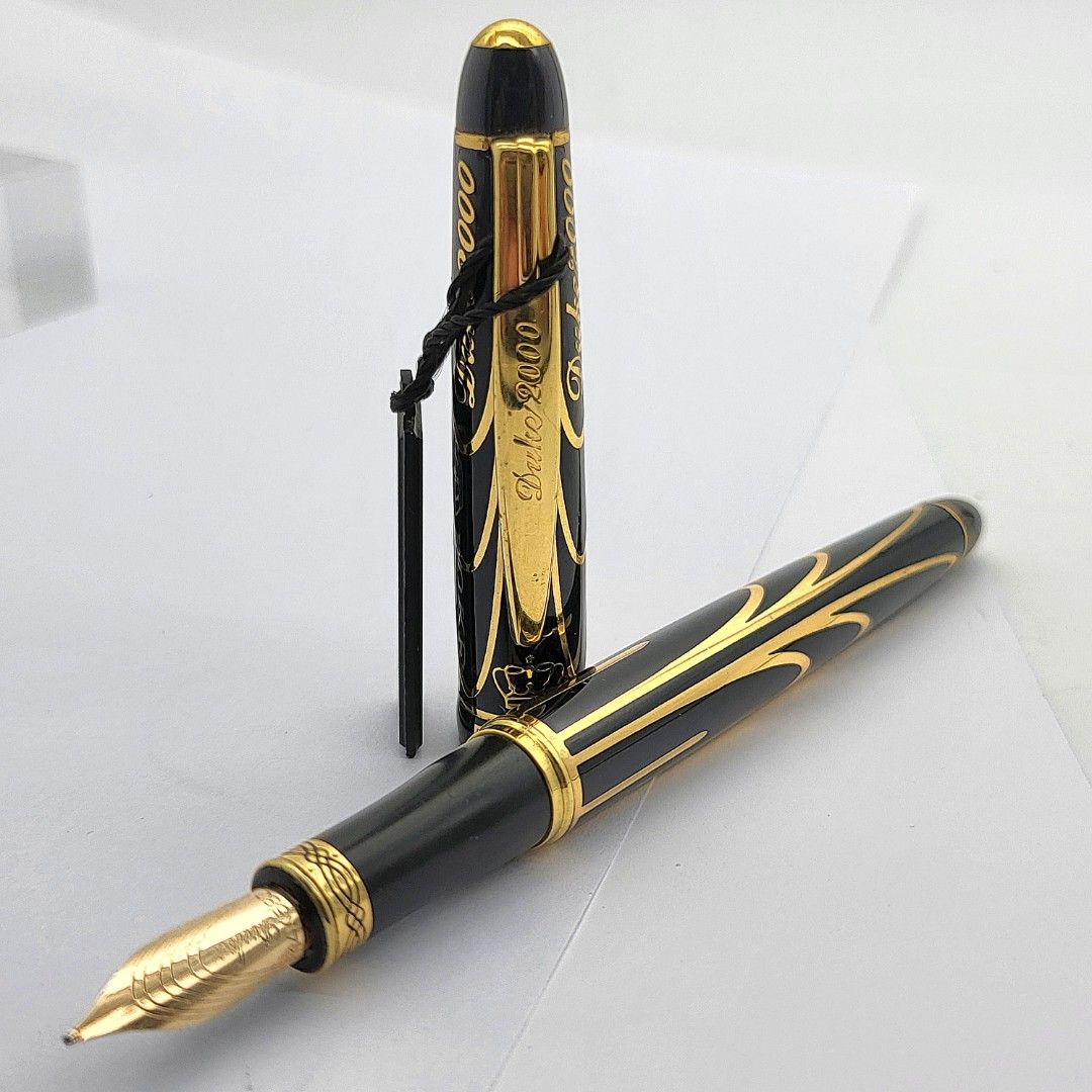 DUKE LUX PEN GmbH 14k Gold & Platinum Commemorative Fountain Pen