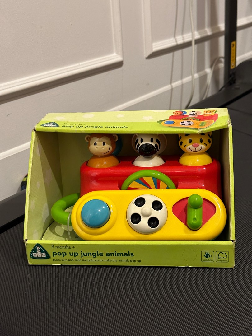 Elc pop up jungle animals on sale