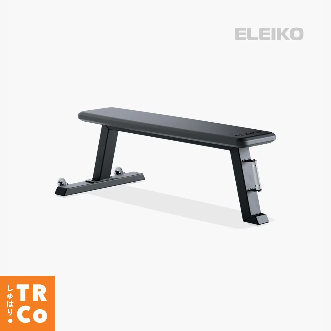 Eleiko Flat Bench PUR (Polyurethane). Width Based on IPF Specifications. Weighs 26.3kg or 57.98lbs (Category: Other Sports Equipment and Supplies) located in San Juan City. Submitted by therackdotcoph (Listing ID 1266909477, Image 1). Description: MIMICS THE COMPETITION FEEL The Eleiko Flat Bench PUR offers an exceptional blend of stability, durability, and adaptability, perfect for home gym owners and lifting and strength training enthusiasts. I