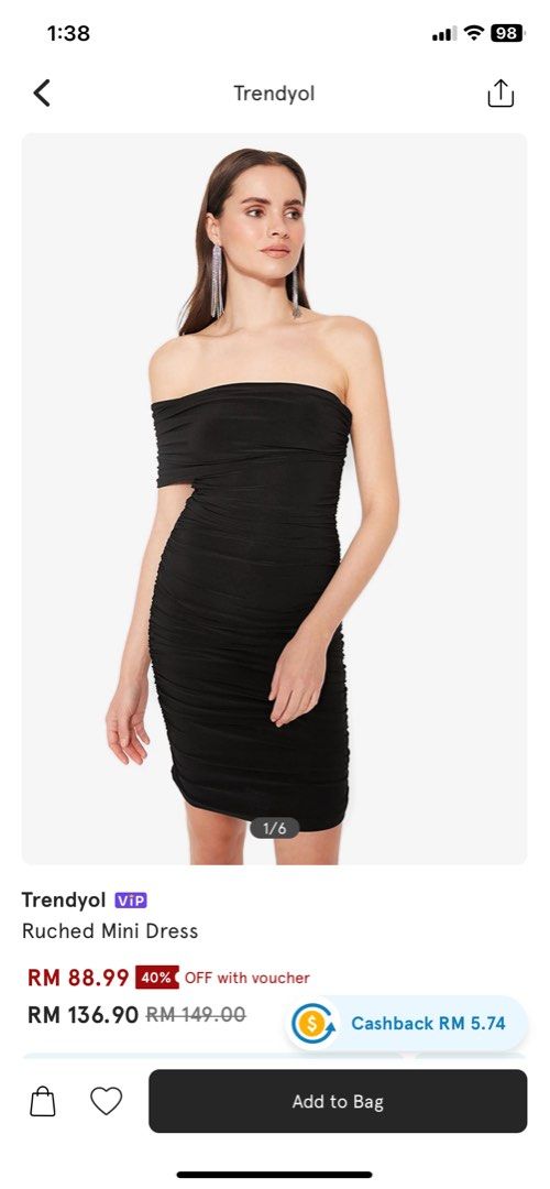 Evening Dress Party Dress Zalora Trendyol Women s Fashion