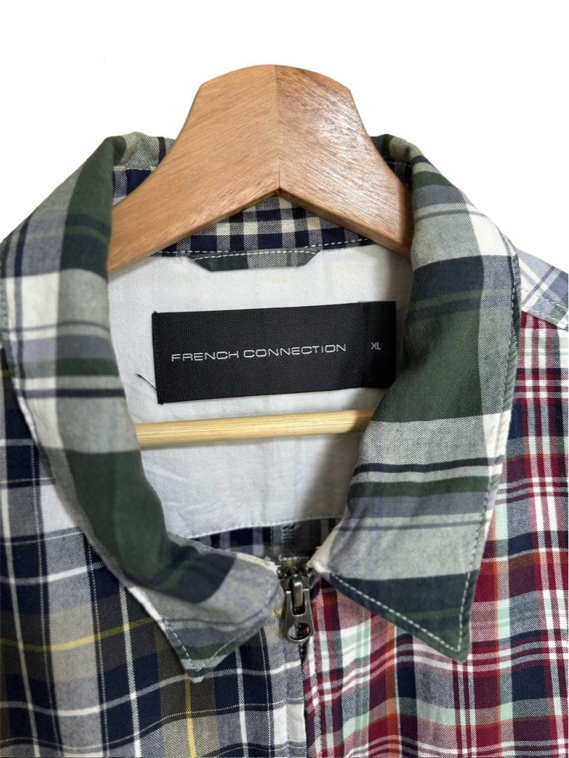 French connection outlet green jacket