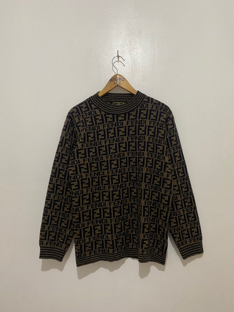 Fendi monogram sweater outlet