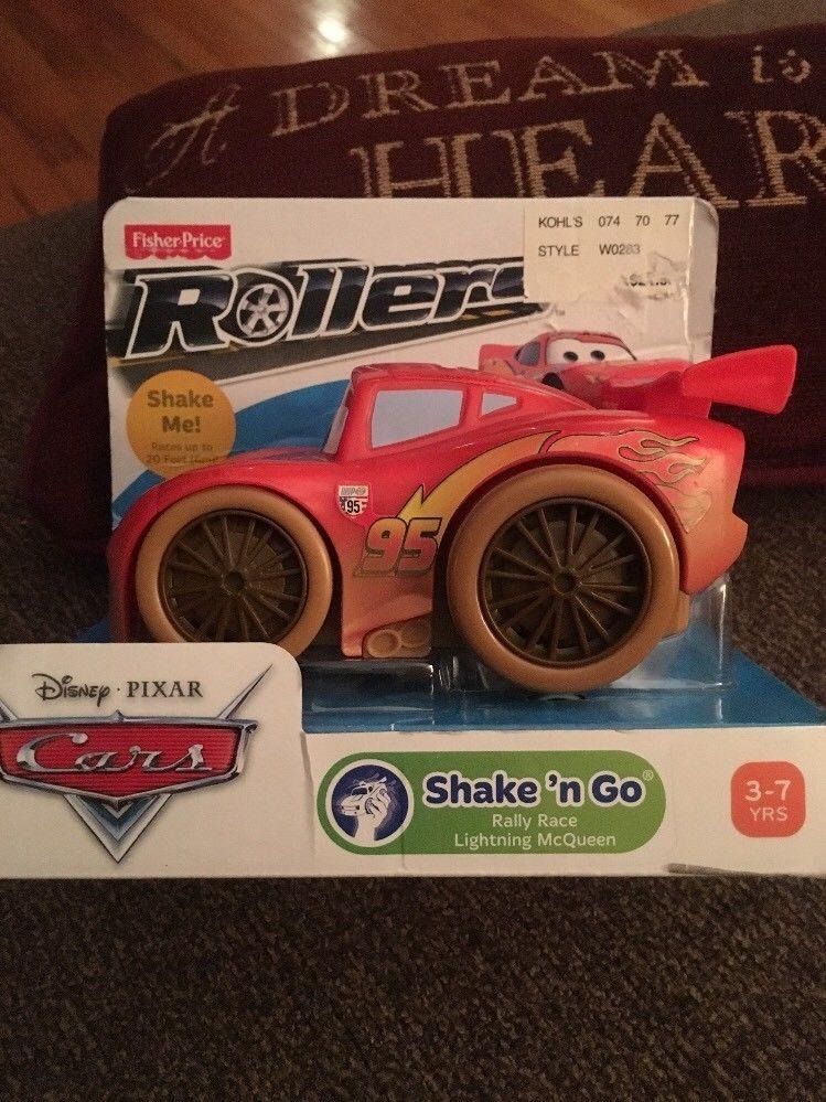 Fisher price lightning mcqueen car clearance