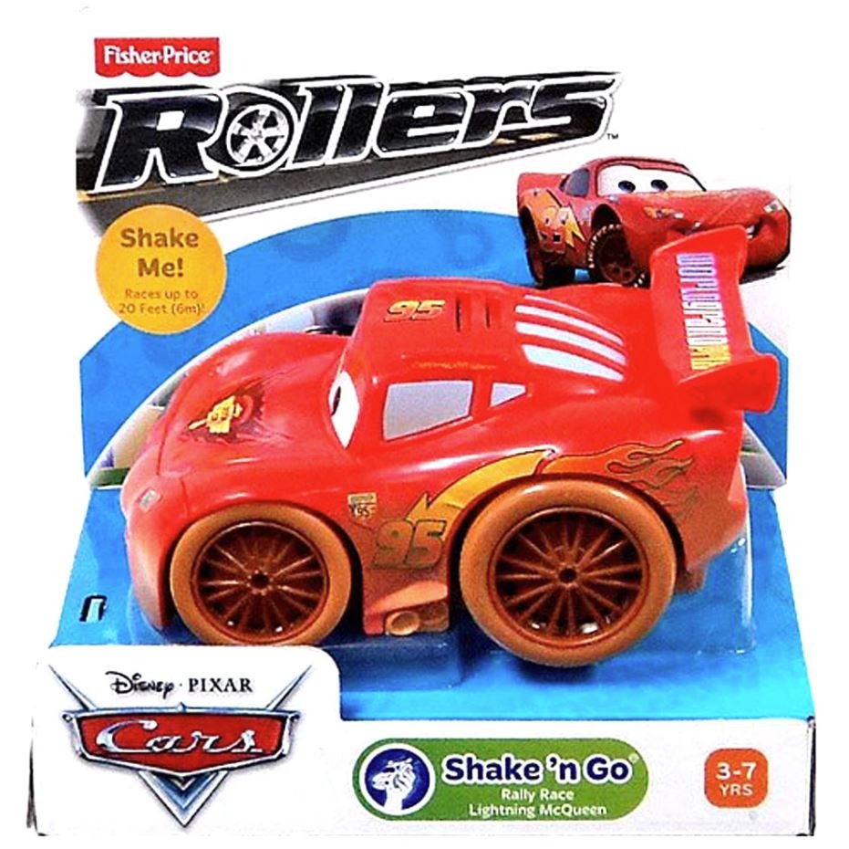 FISHER PRICE Rollers Shake n Go Lightning McQueen Disney Pixar