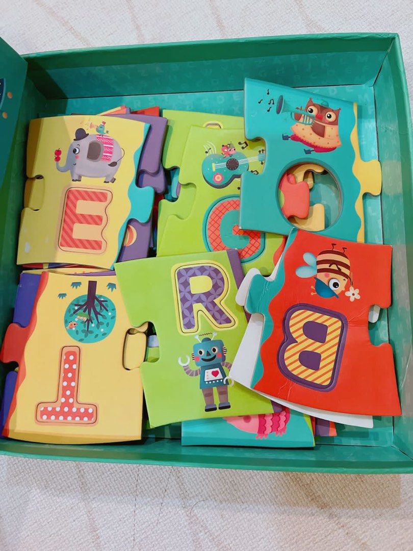 Floor Puzzles ABC, Hobbies & Toys, Toys & Games on Carousell