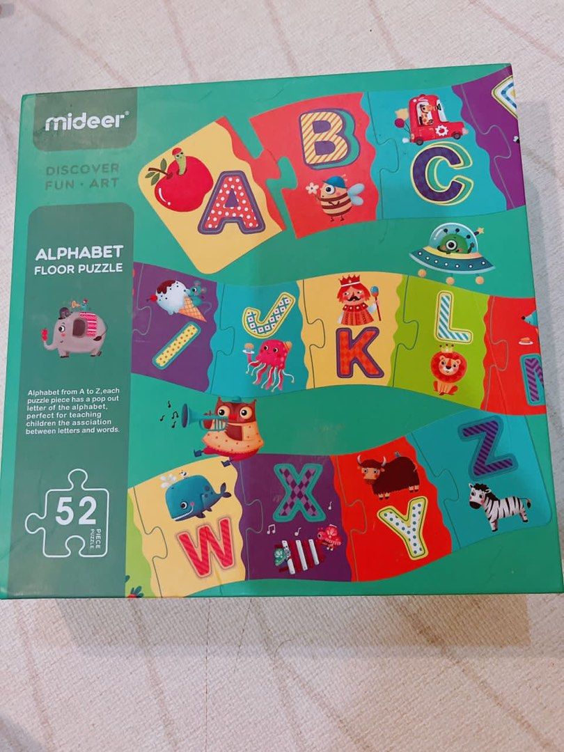 Floor Puzzles ABC, Hobbies & Toys, Toys & Games on Carousell