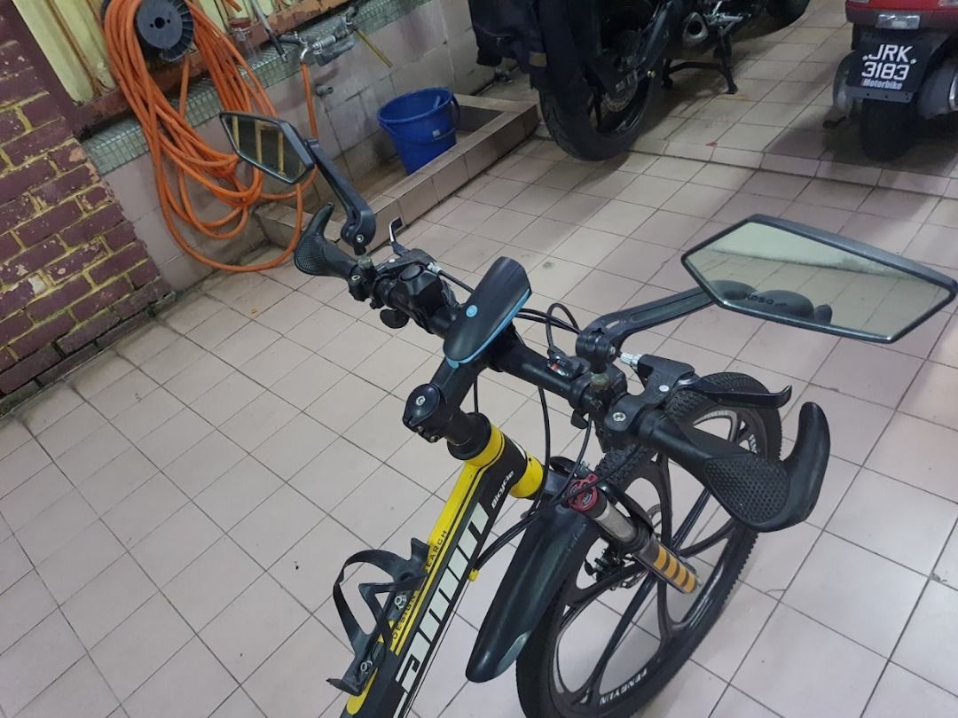 Foldable Bicycle 26 Inch Yellow Sports Equipment Bicycles