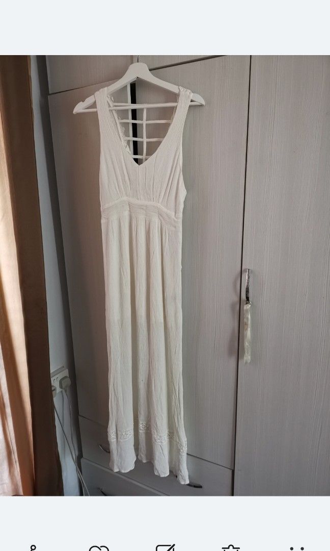Forever 21 white deals maxi dress