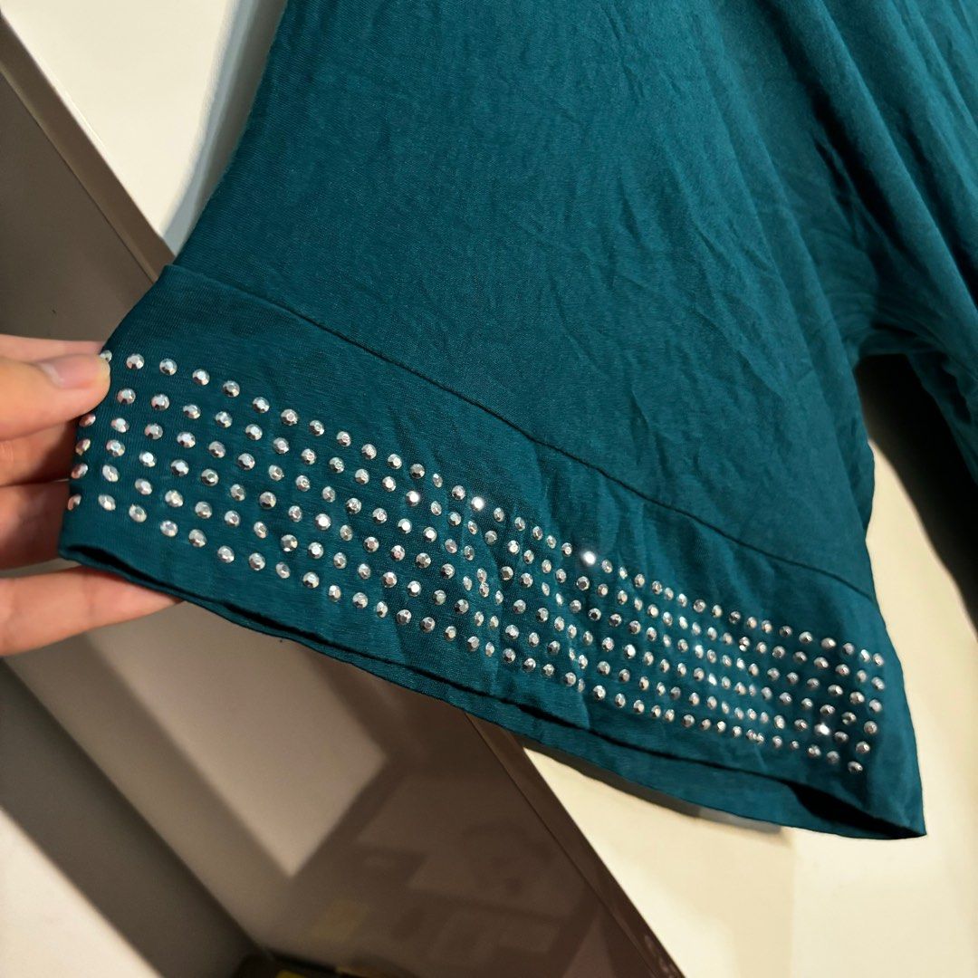 Forever 21 teal outlet dress
