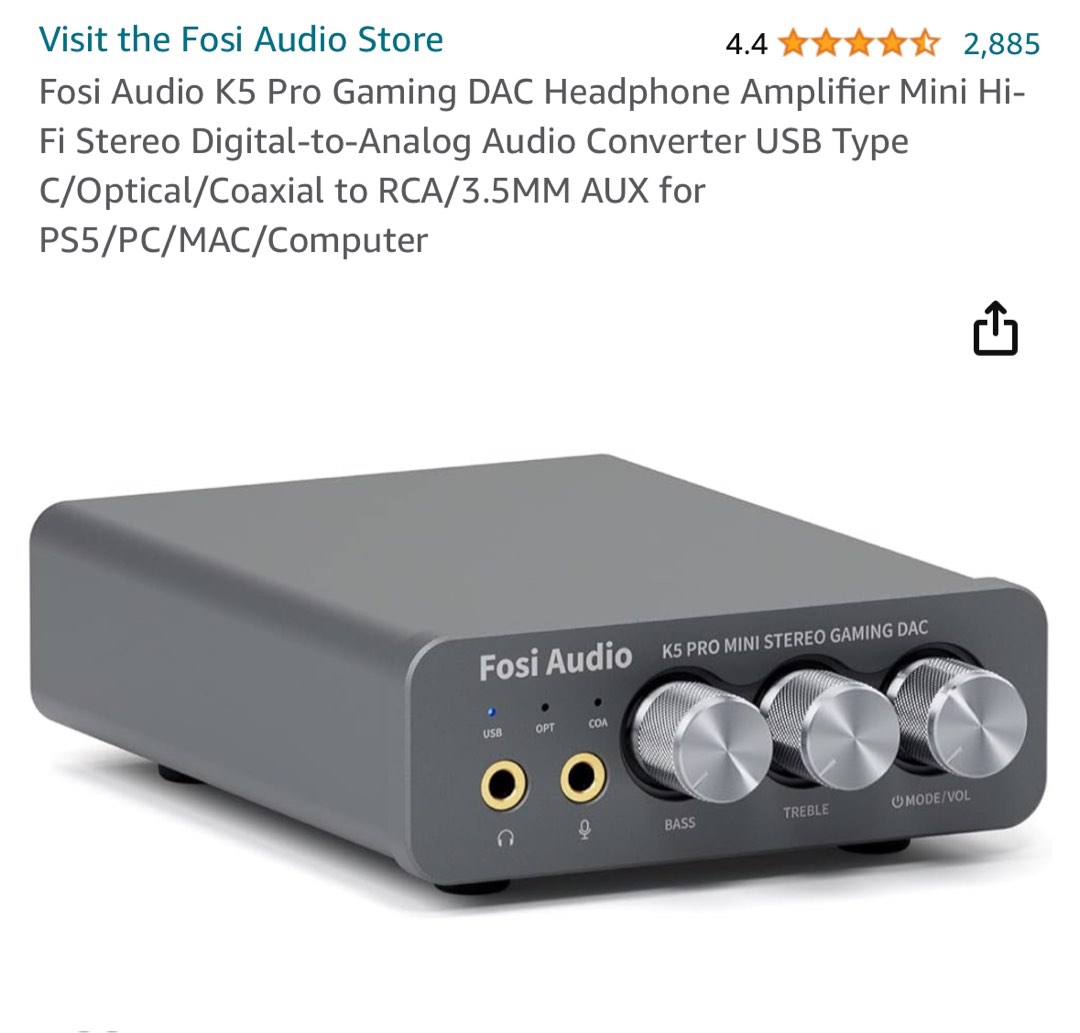 Dac amp 2025 combo for gaming
