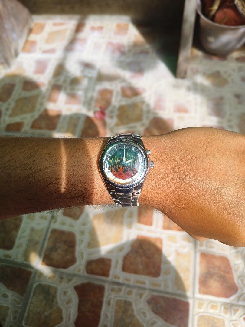 Fossil BIG TIC JR 8115 Animated Flame Watch
