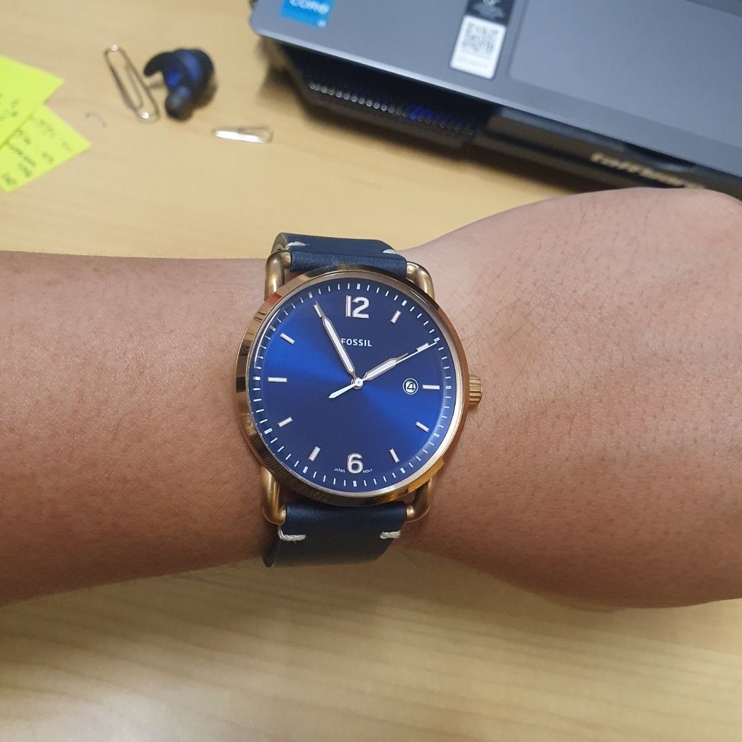 Fossil FS5274 Original machtwatch, Barang Mewah, Jam Tangan di Carousell