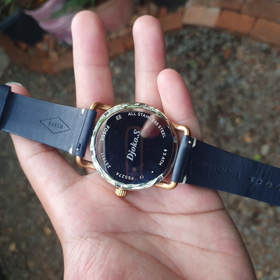 Fossil FS5274 Original machtwatch, Barang Mewah, Jam Tangan di Carousell
