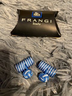 🎄FRANGI BLUE & WHITE CUFFLINKS 🎁