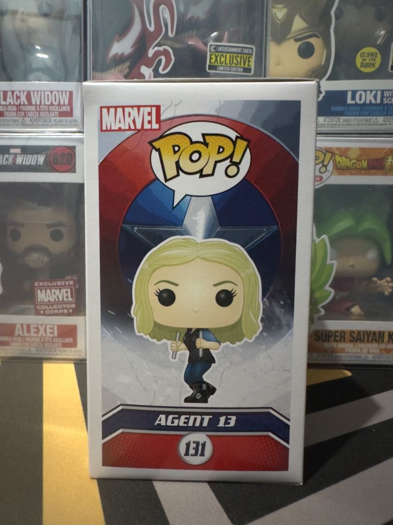 Funko Pop Captain America Civil War Agent 13 #131