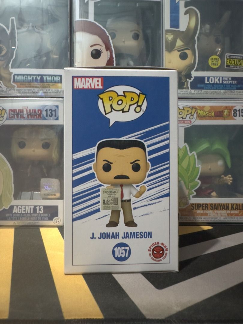 Funko Pop! Marvel - J. Jonah Jameson EEE #1057, Hobbies & Toys