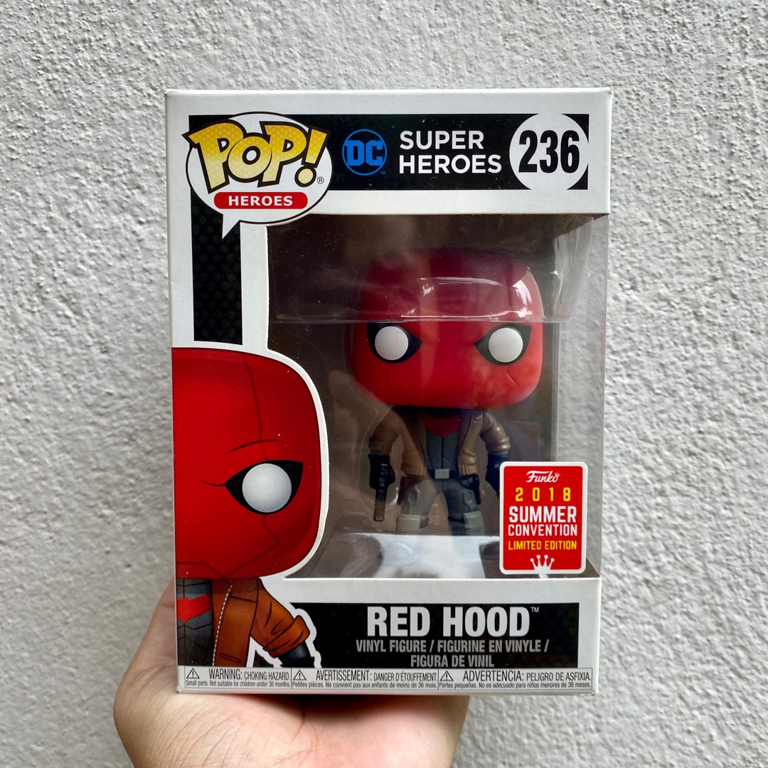 Funko pop! Red hood 236, Hobbies & Toys, Toys & Games on Carousell