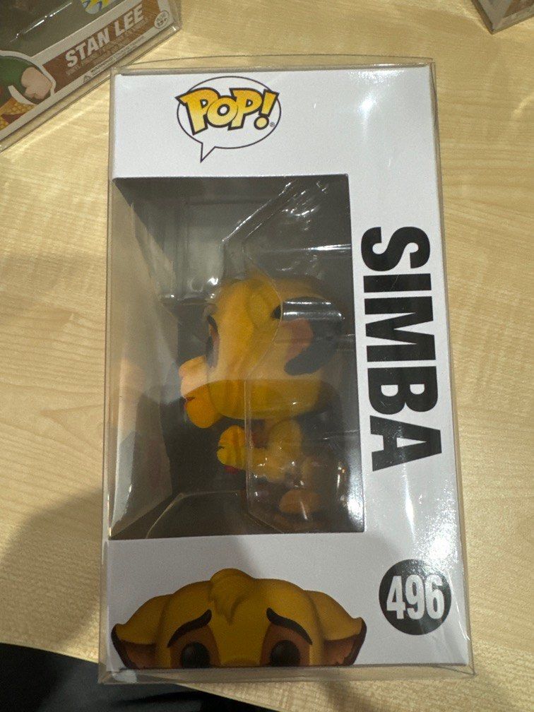 Funko Pop Disney 496 - Simba Flocked EXCLUSIVE Funko HQ