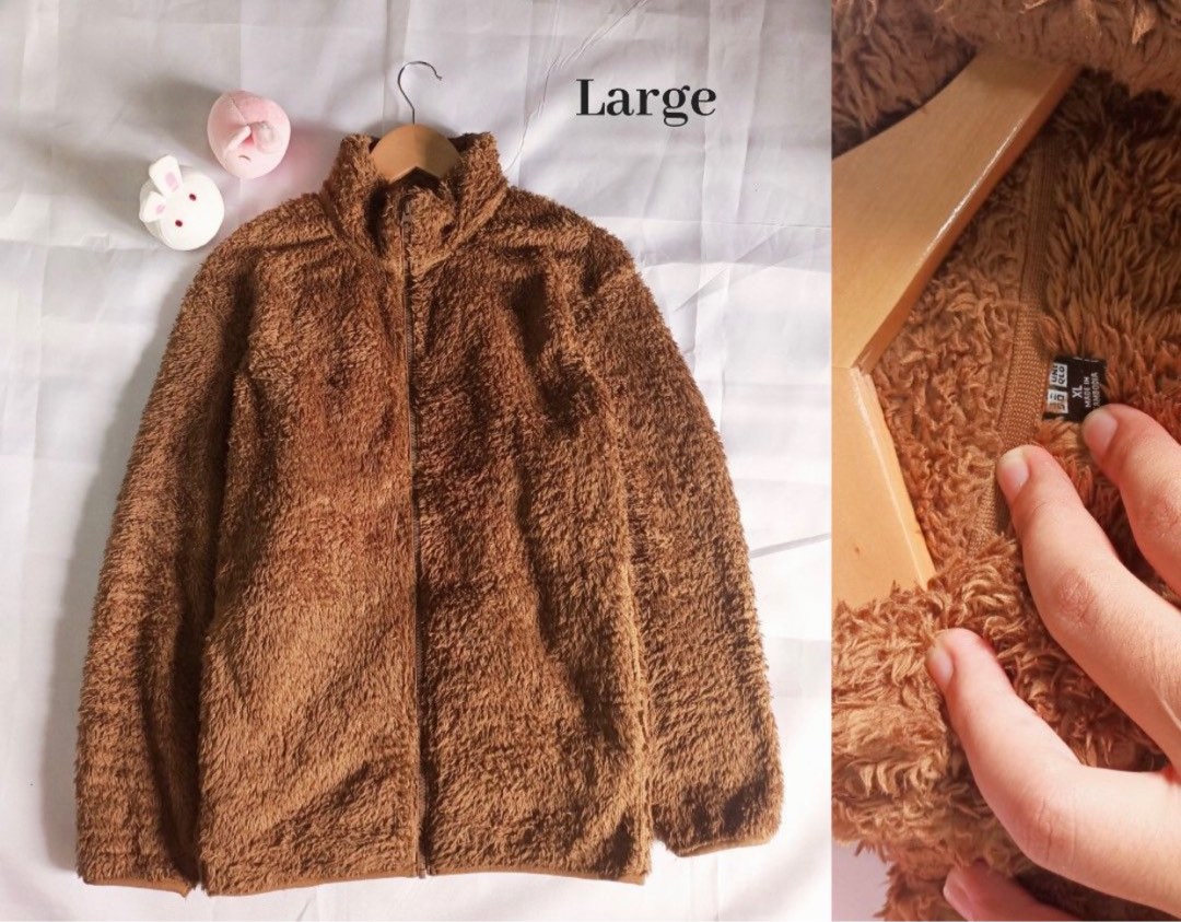 Fur Jacket by Uniqlo, Women's Fashion, Coats, Jackets and Outerwear on