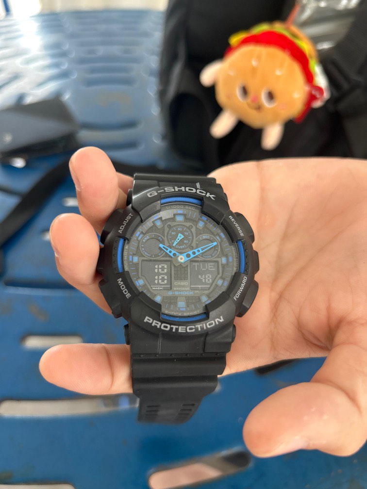 G shock watches hot sale blue and black