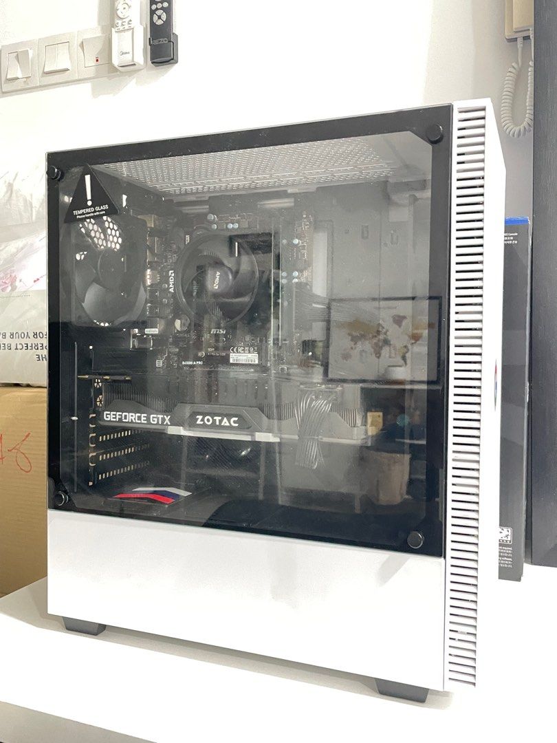 Gaming PC Ryzen 5 2600 GTX 1080Ti 1TB SSD 32GB 3200MHZ RAM