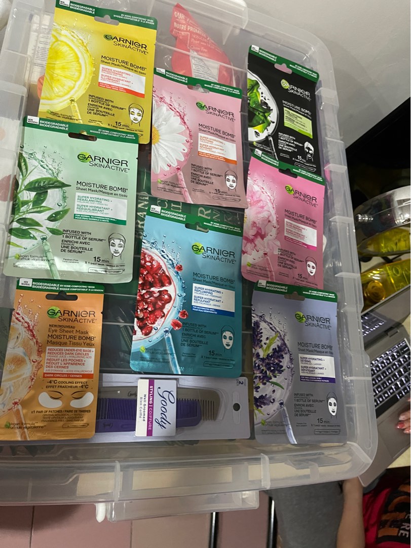 Garnier Face Mask, Beauty & Personal Care, Face, Face Care on Carousell