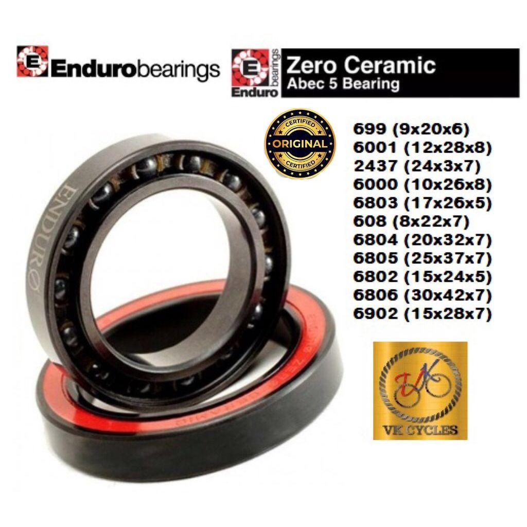 Enduro zero shop ceramic bearings