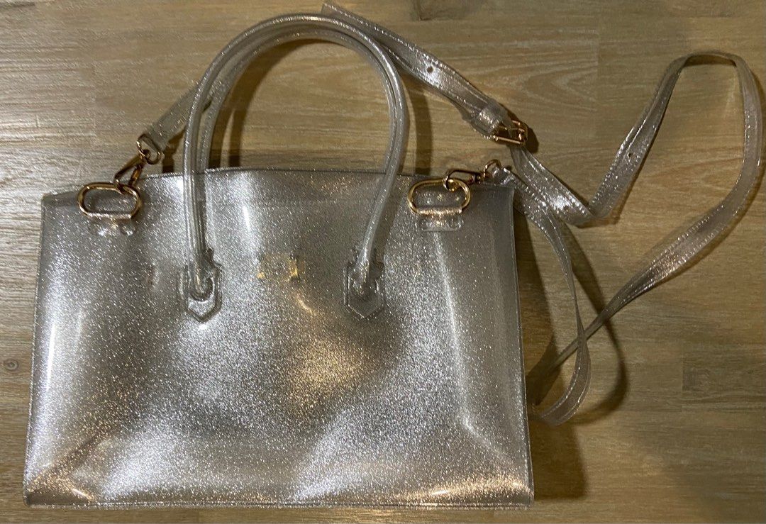Glitter handbag top