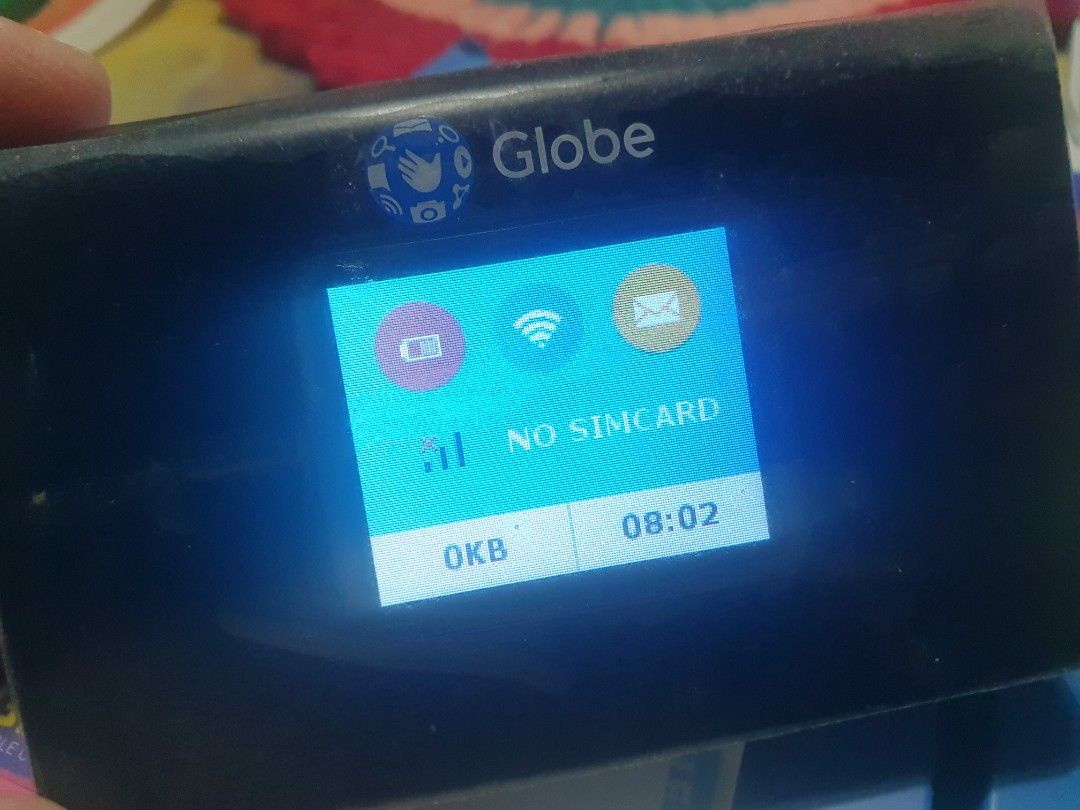 GLOBE LTE Advanced Mobile Wi-fi (With Issue) (Category: Other Gadgets) located in Caloocan City. Submitted by mack.bay (Listing ID 1266982059, Image 2). Description: Globe LTE Advanced Mobile wi-fi Bought for P1,499. With LCD Display Honest Issue: Bigla na lng hindi mabasa ang sim, indicates display "NO SERVICE or NO sim" Never been repaired, seal Intact Wala ng time ipagawa. Kayo na bahala magpagawa kaya mura na lang binibenta Mabilis sana kumon