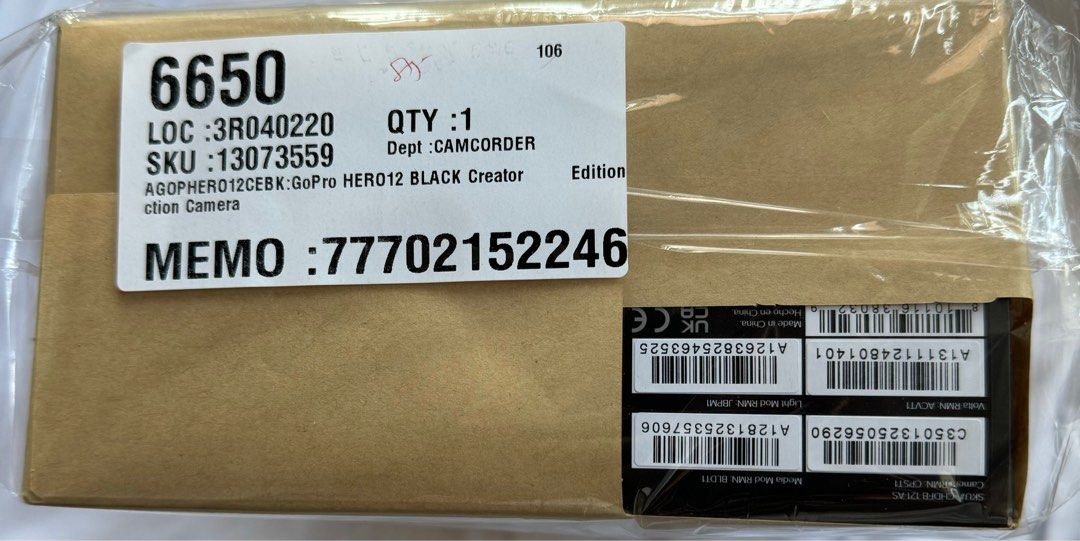  GoPro HERO12 Black Creator Edition - Includes HERO12 Black ,  Volta (Battery Grip, Tripod, Remote), Media Mod, Light Mod, Enduro Battery,  and Carrying Case : Electronics