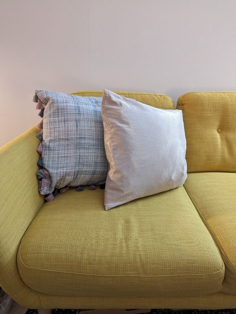 Pink and grey cushions hotsell next