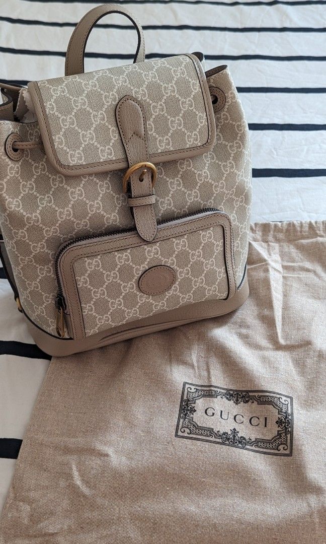 New gucci backpack sales