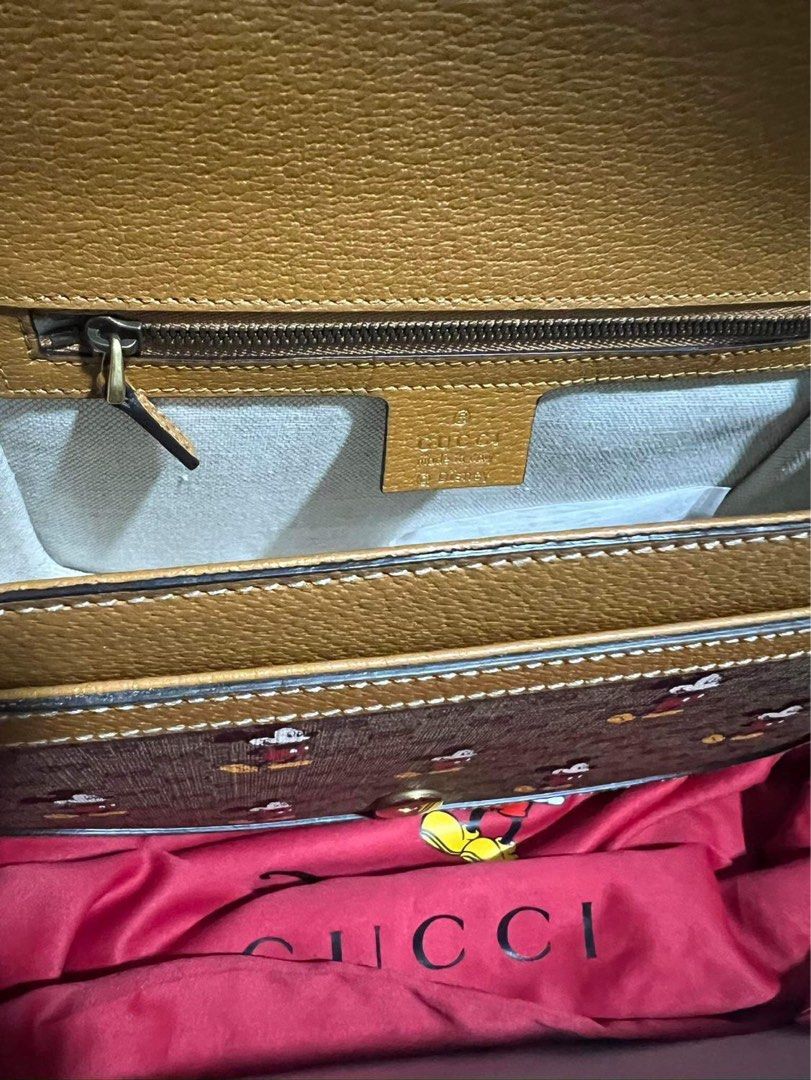 Gucci x Disney crossover (Category: Luxury Bags & Wallets) located in Manila. Submitted by rosemags (Listing ID 1266969186, Image 2). Description: RUSH! Original price: 73,700 With box Only used twice.