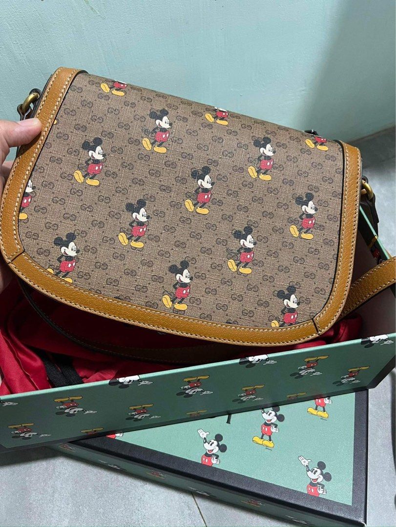 Gucci x Disney crossover (Category: Luxury Bags & Wallets) located in Manila. Submitted by rosemags (Listing ID 1266969186, Image 3). Description: RUSH! Original price: 73,700 With box Only used twice.