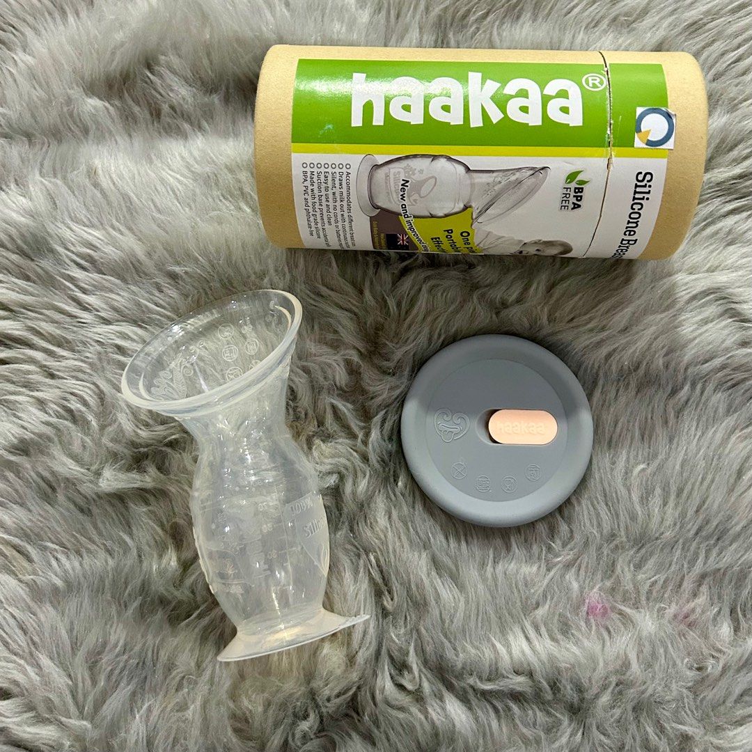 Haakaa Hand Pump w/ lid, Babies & Kids, Nursing & Feeding