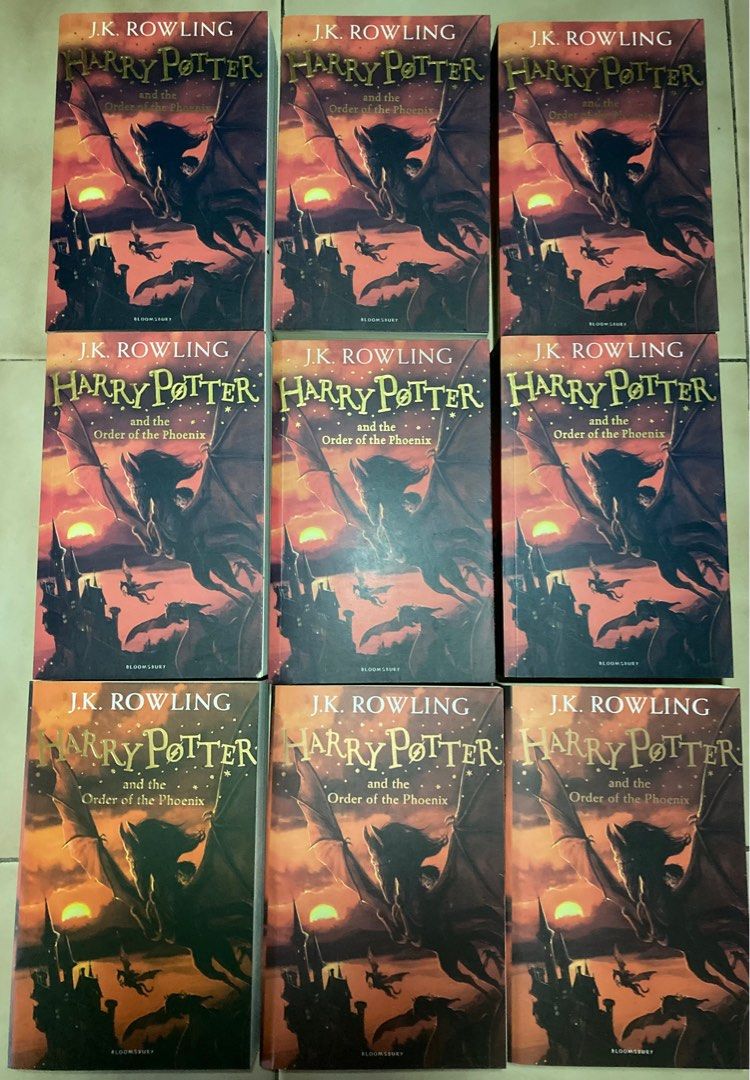 Harry Potter Books Harry Potter Book 5Harry potter and the order of