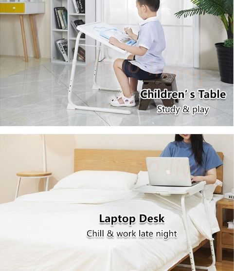 Liftable and foldable deals bedside computer desk