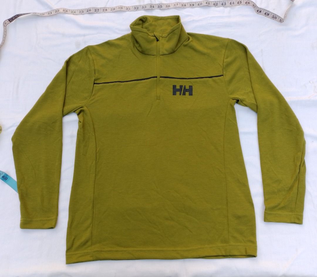 Helly Hansen Men's Zip-Front Pullover, 男裝, 上身及套裝, T-shirt