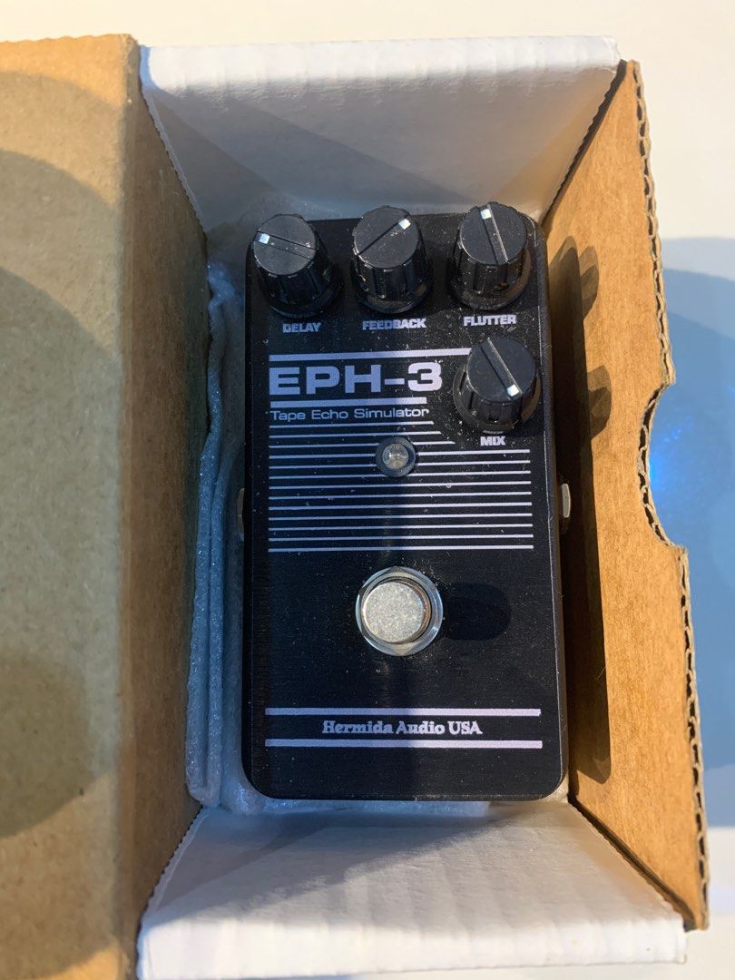 Hermida EPH-3 Delay (Category: Musical Instruments) located in Manila. Submitted by atoyzky (Listing ID 1266915692, Image 3). Description: Hermida EPH-3 Delay 10/10 never been use still brand new Best delay ever !! .