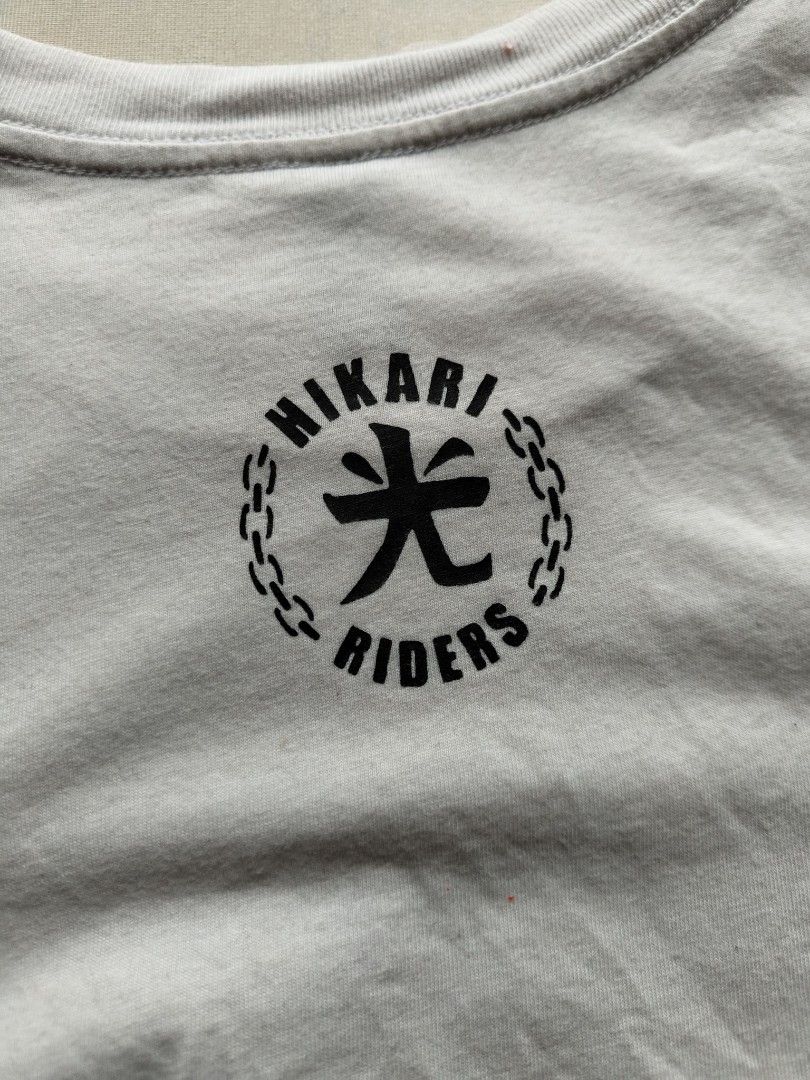 Hikari Rider White Shirt, Men's Fashion, Tops & Sets, Tshirts & Polo ...