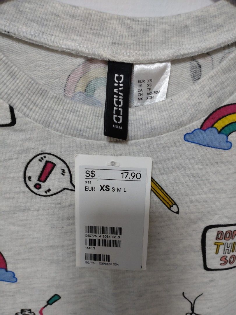 H and m deals grey jumper